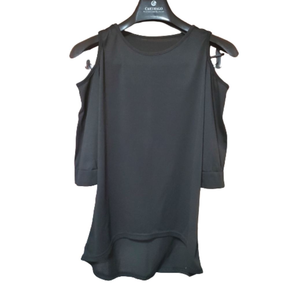 Women's cold off shoulder blouse casual tunic tops